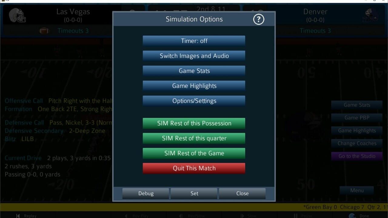 Screenshots von Pro Strategy Football 2024